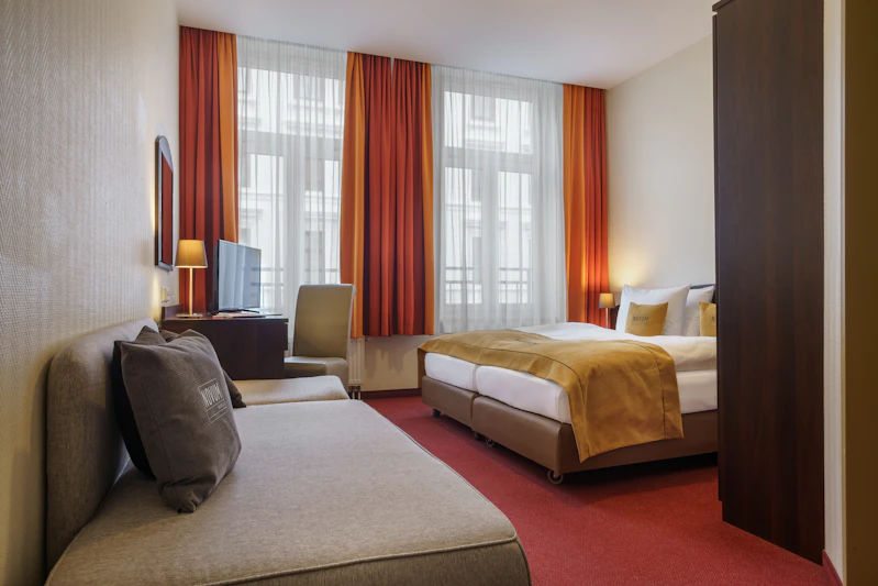 Komfort Dreibettzimmer - Novum Hotel Eleazar Hamburg